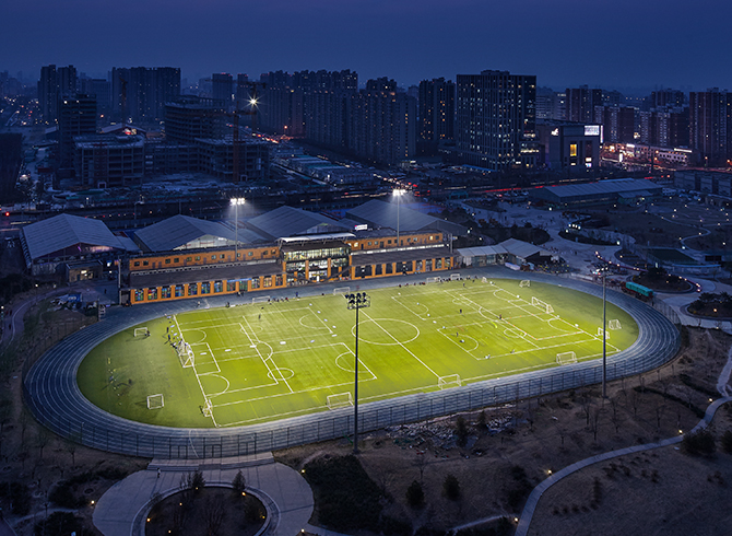 賽倍明助力推進體育公園建設，打造城市健身新地標